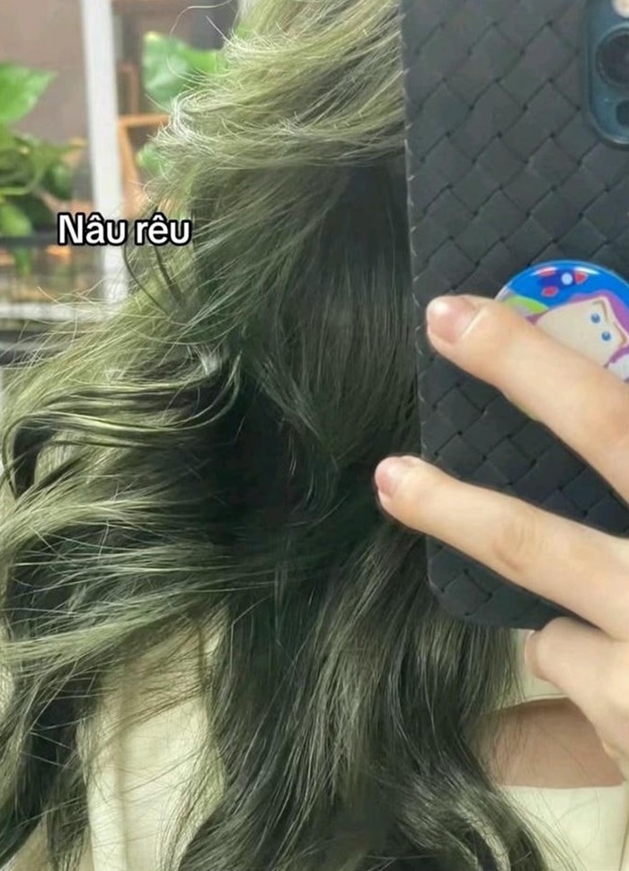nâu rêu cực đẹp