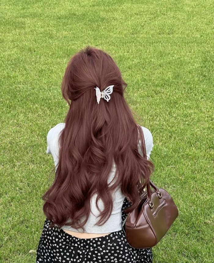 nâu tây đỏ nhẹ