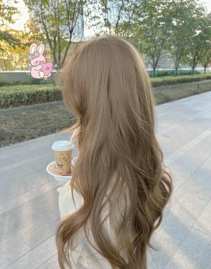 nâu trà sữa hót