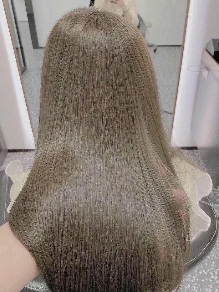 nâu trà sữa mượt