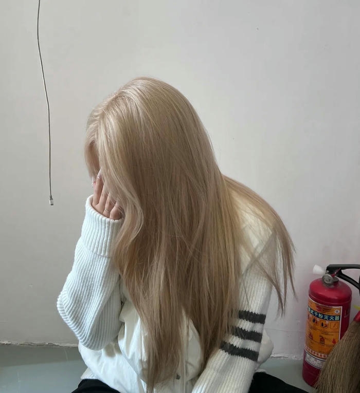nâu trà sữa tẩy