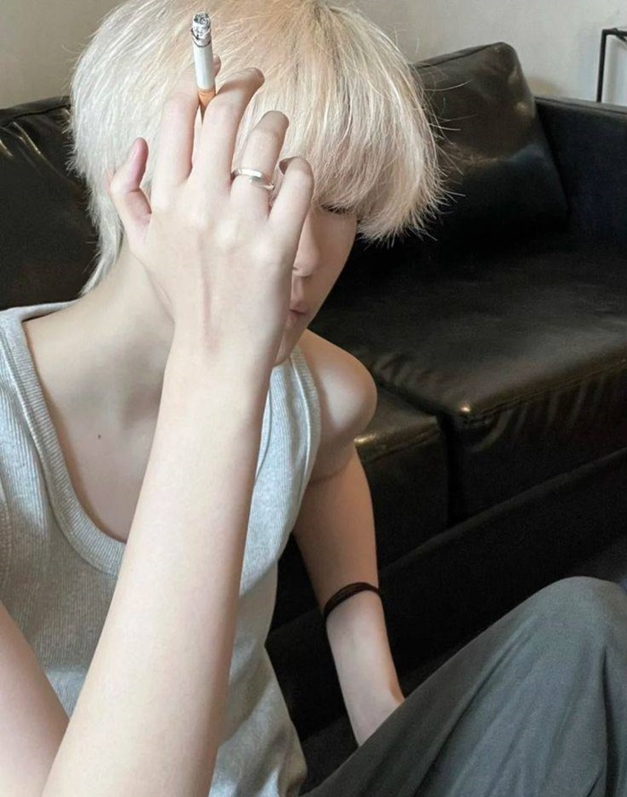 tóc bạch kim chất