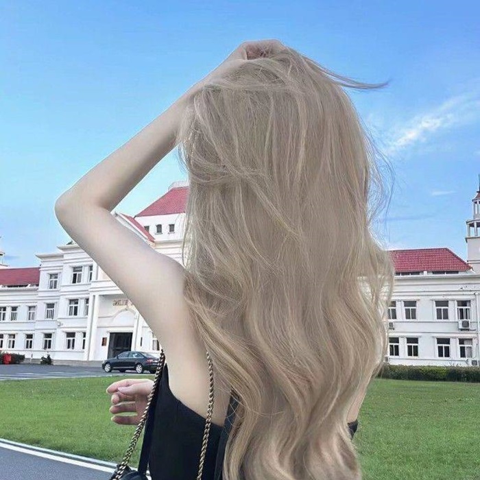 tóc bạch kim đẹp