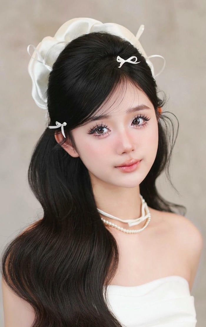 tóc đi tiệc siêu cute