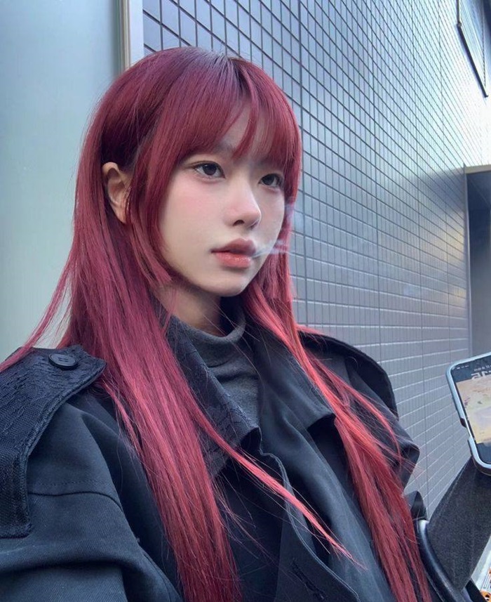 tóc hồng chất nhất