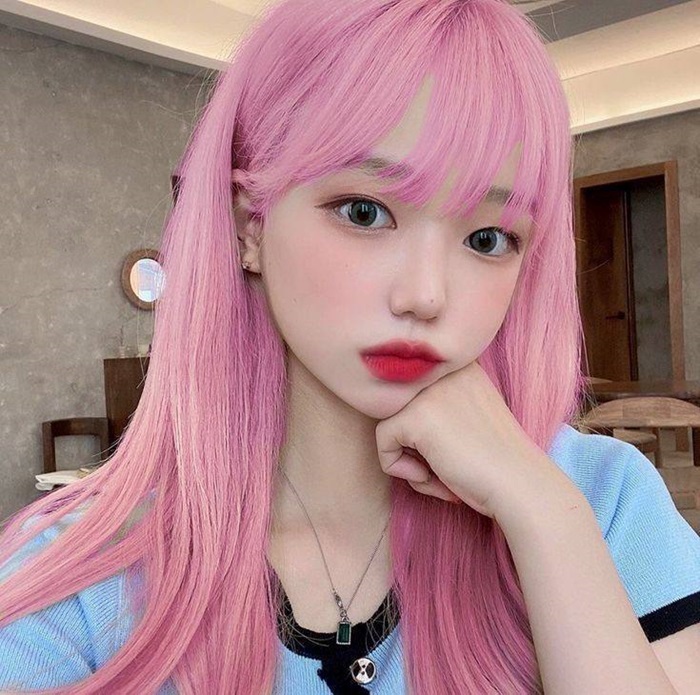 tóc hồng cực ngầu