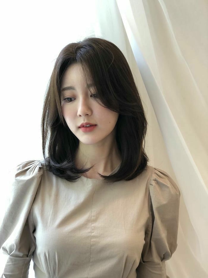 tóc layer lỡ siêu dễ thương