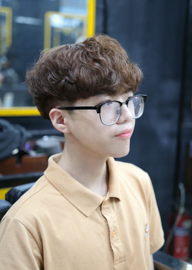 tóc layer nam uốn