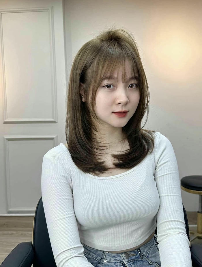 tóc layer ngắn