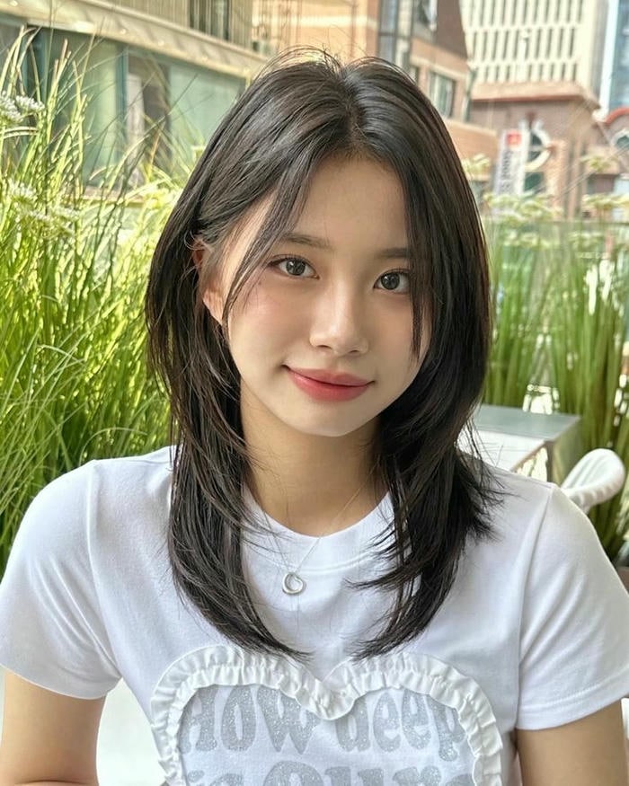 tóc mái siêu dễ thương