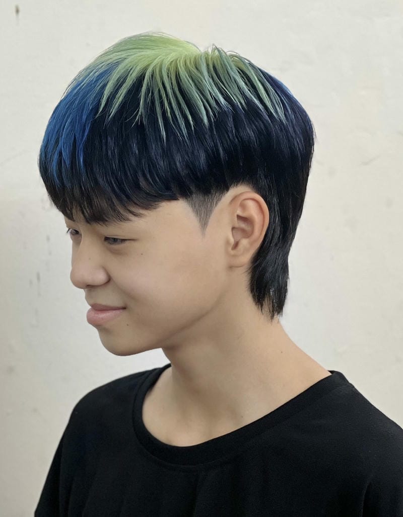 tóc mullet nam cực chất