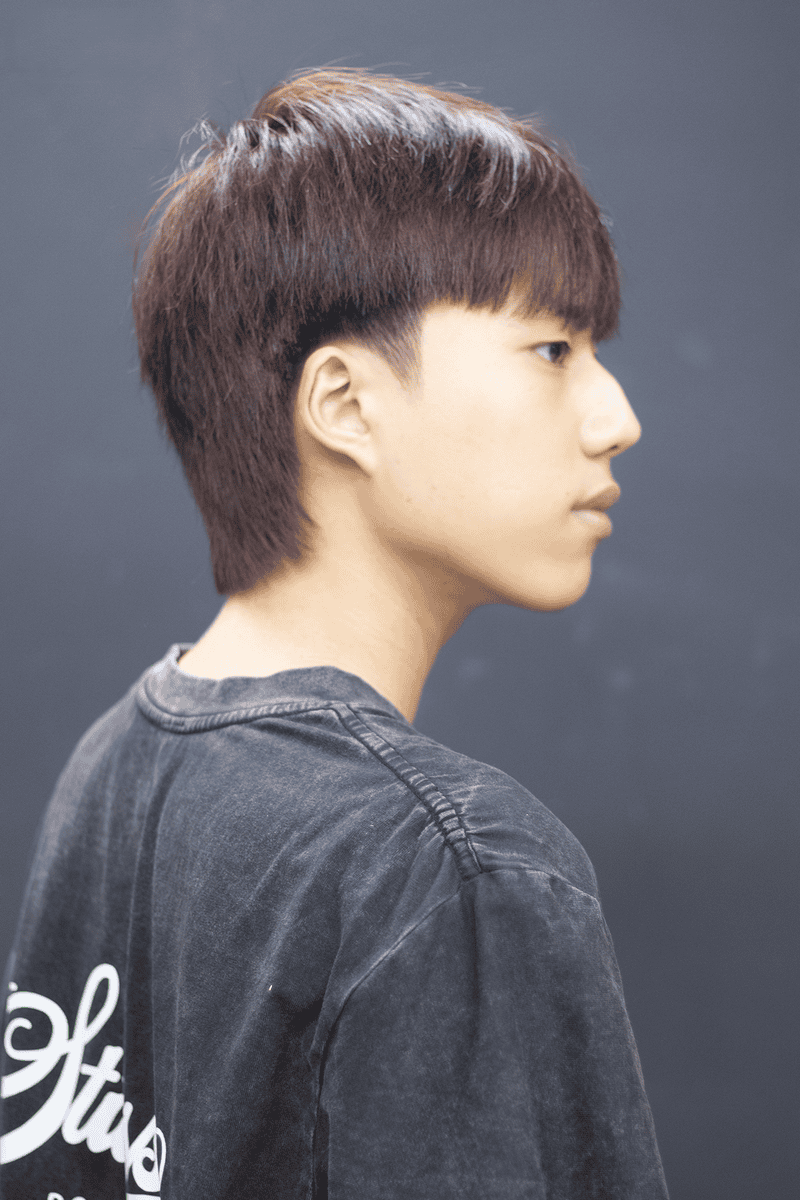 tóc mullet nam ngắn