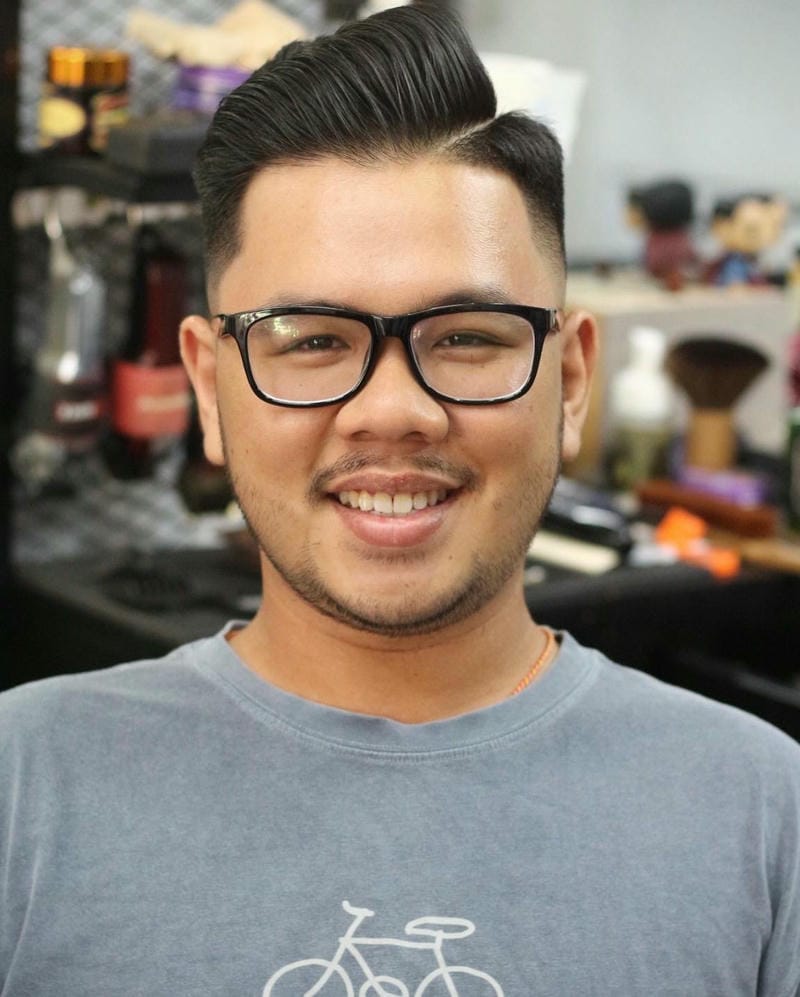 tóc nam mùa hè để râu