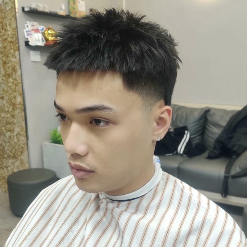 tóc nam mùa hè ngắn