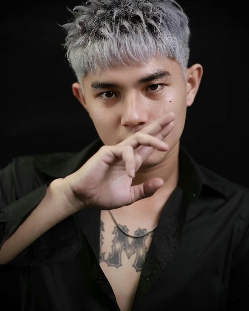 tóc nam mùa hè ngầu