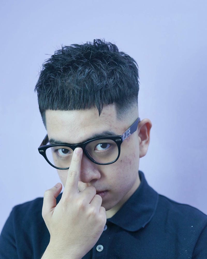 tóc nam ngắn ngầu