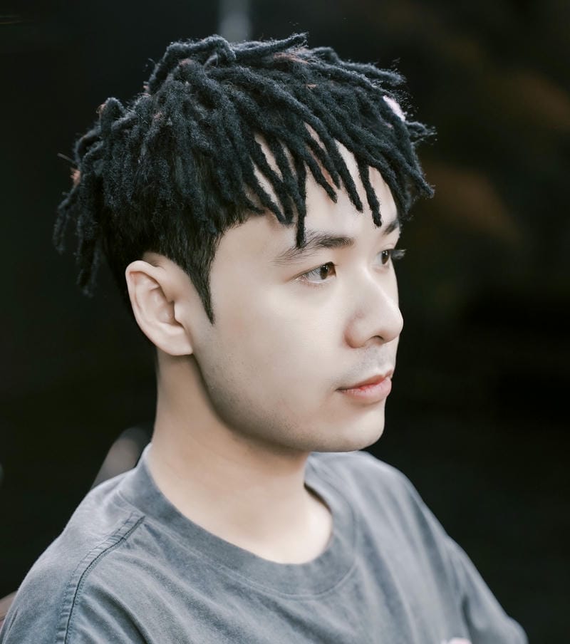 tóc nam uốn sâu