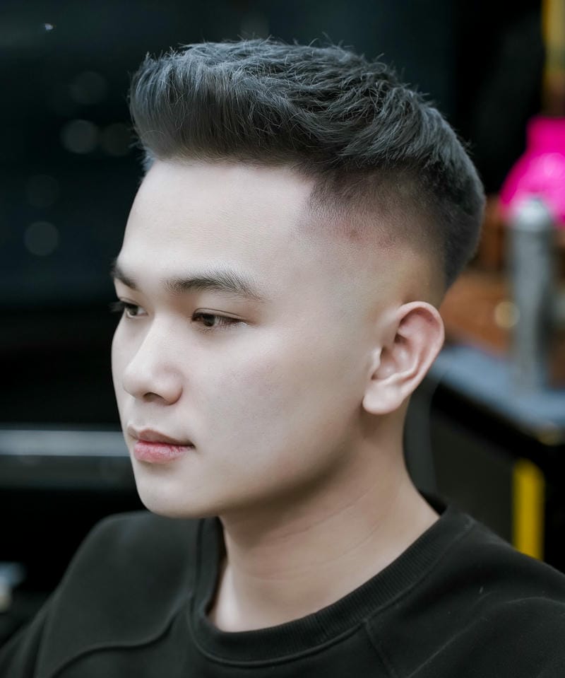 tóc nam vuốt
