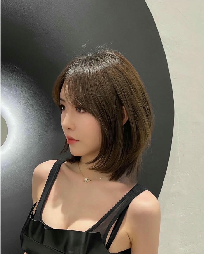 tóc ngắn mái mưa