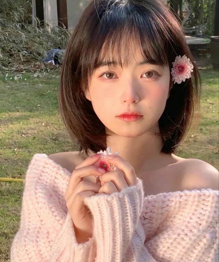 tóc ngắn nữ đẹp cute