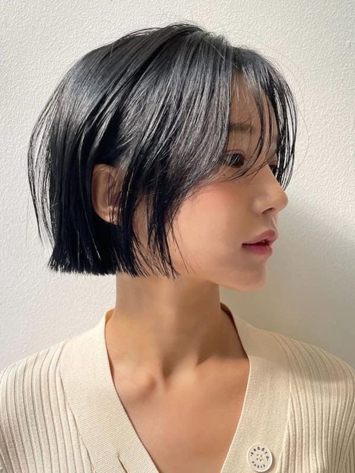 tóc ngắn nữ đẹp dễ thương