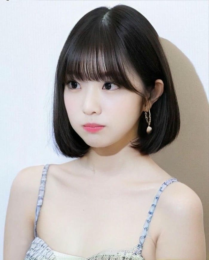 tóc ngang vai xinh