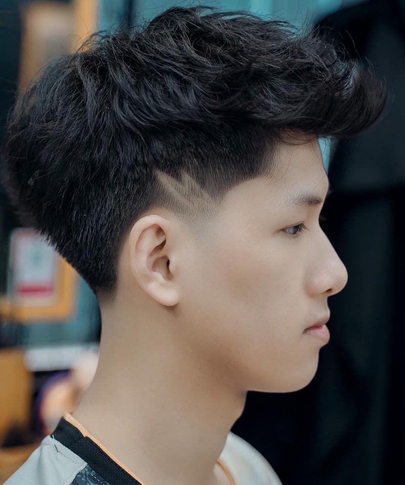 tóc short quiff cực ngầu