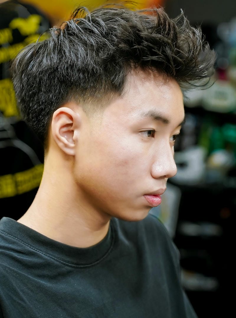 tóc short quiff đẹp