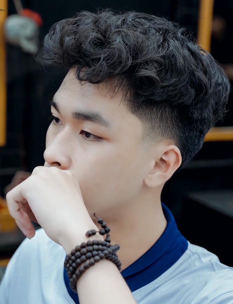 tóc short quiff