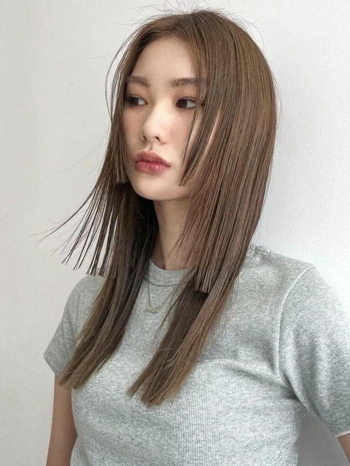 tóc thẳng cực chất