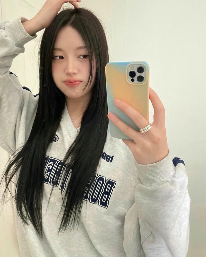 tóc thẳng siêu xinh