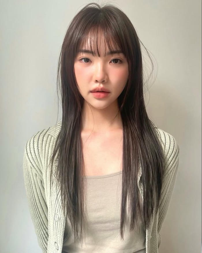 tóc thẳng