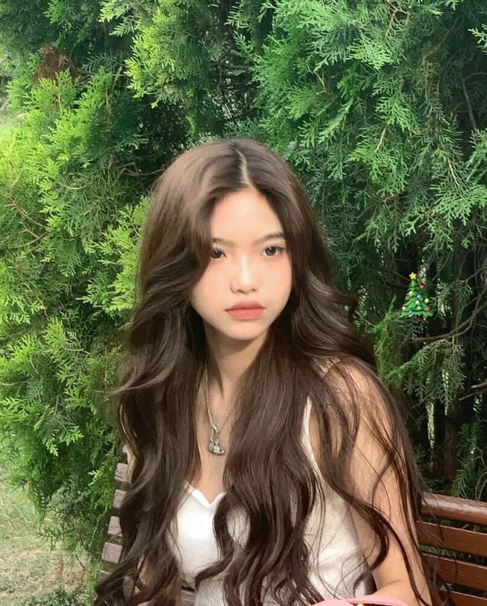 tóc uốn cute