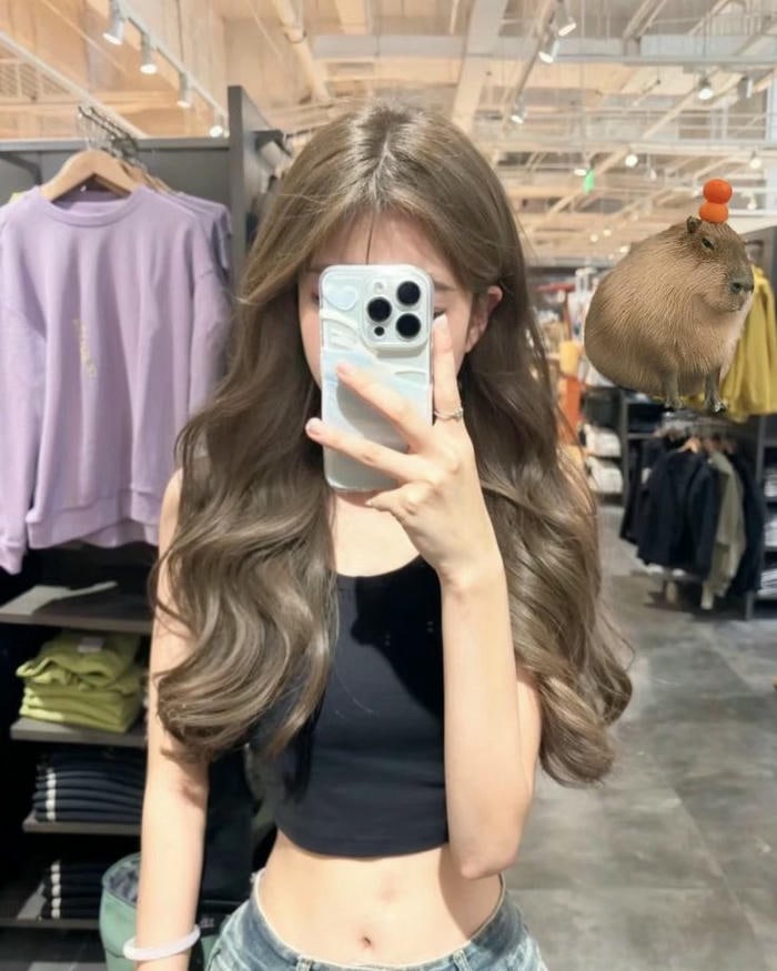 tóc uốn đẹp