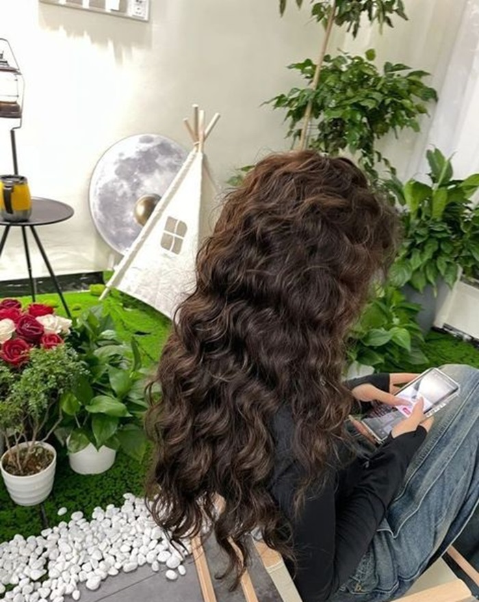 tóc xù siêu đẹp