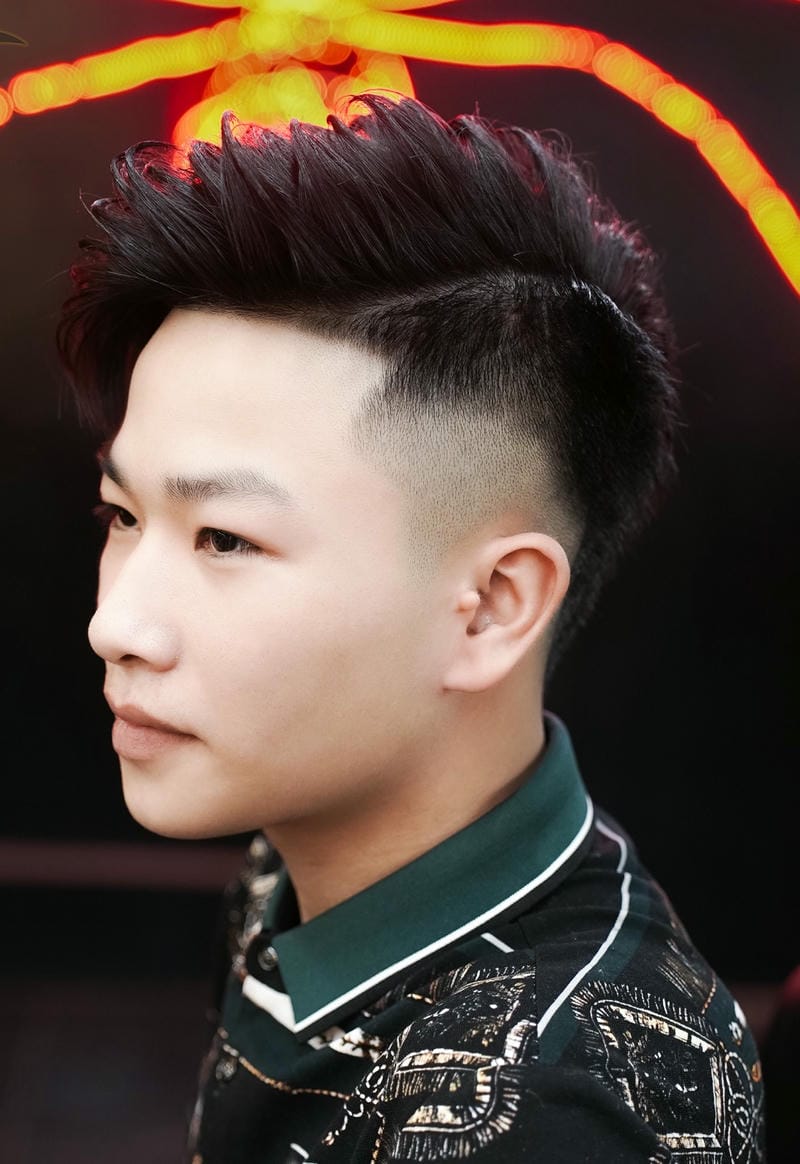 undercut đẹp trai