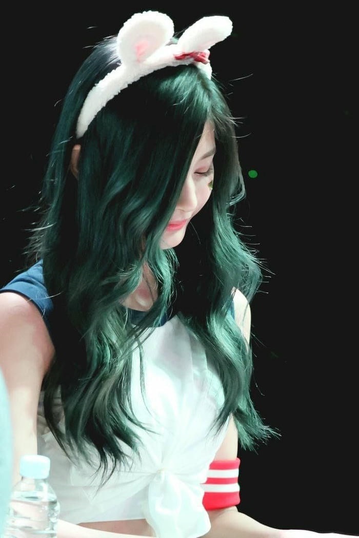 xanh rêu cực cute
