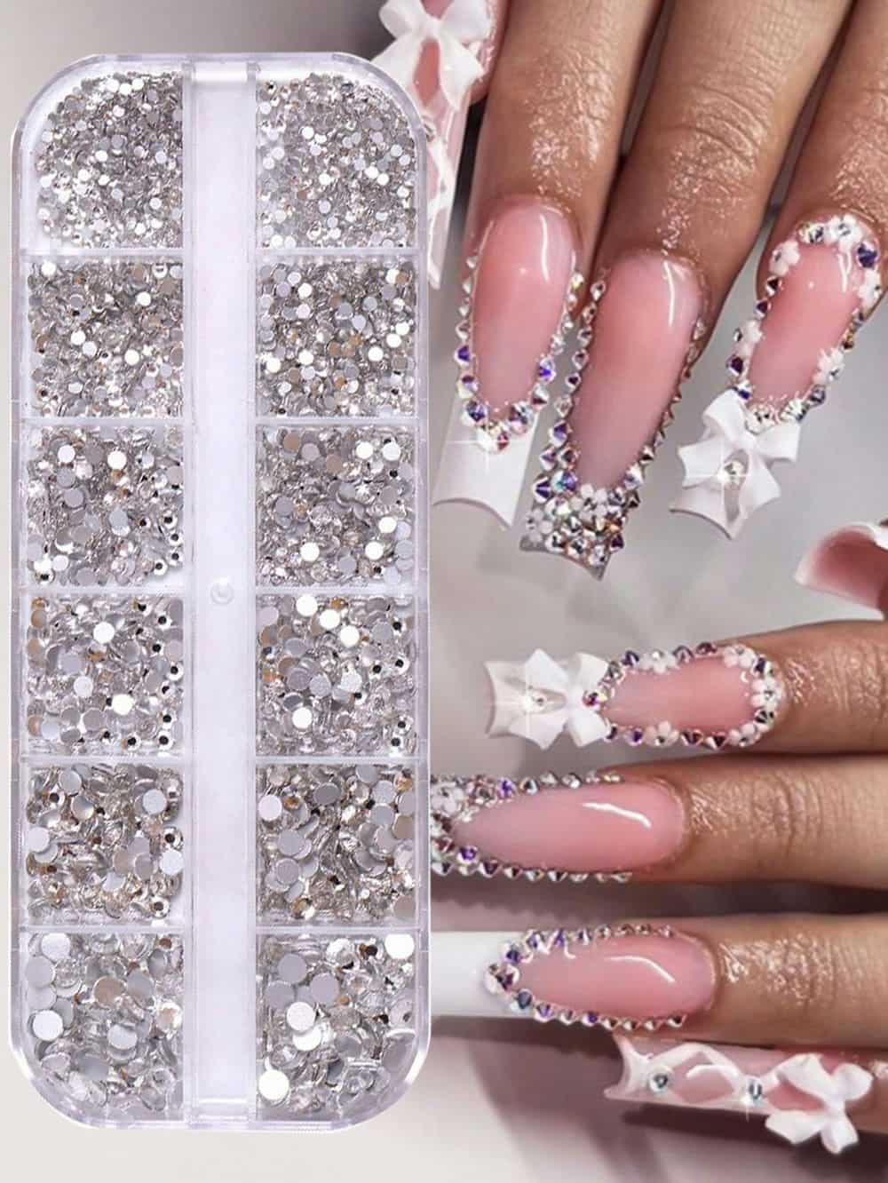 Nail rắc đá cực xinh