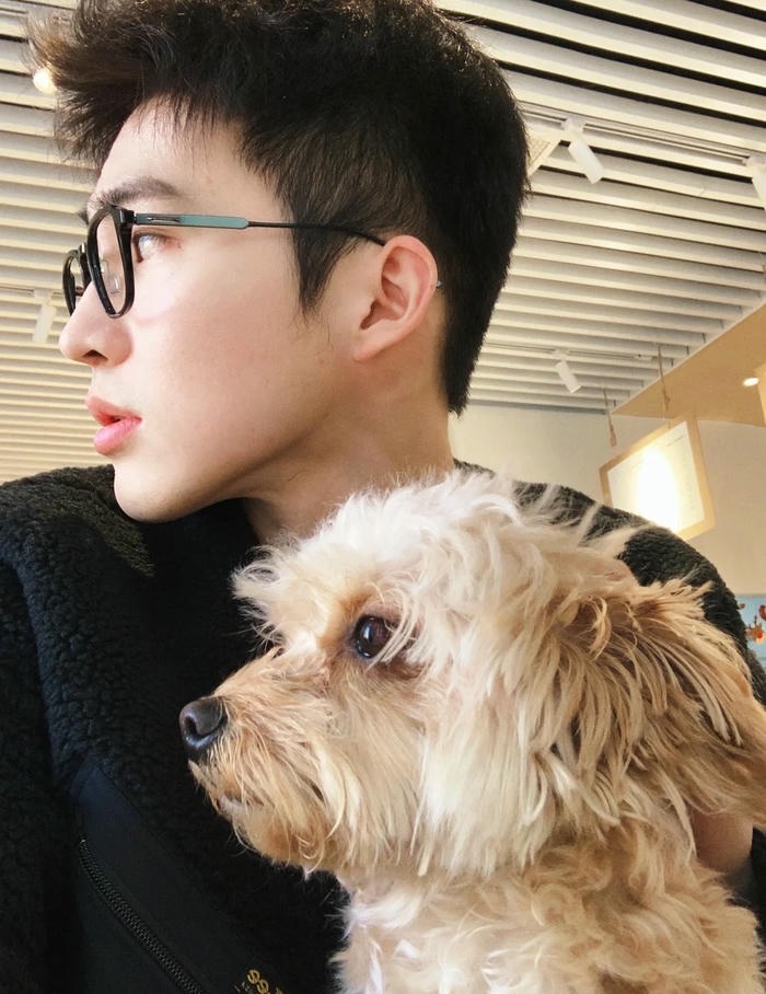 ảnh trai đeo kính cực cute