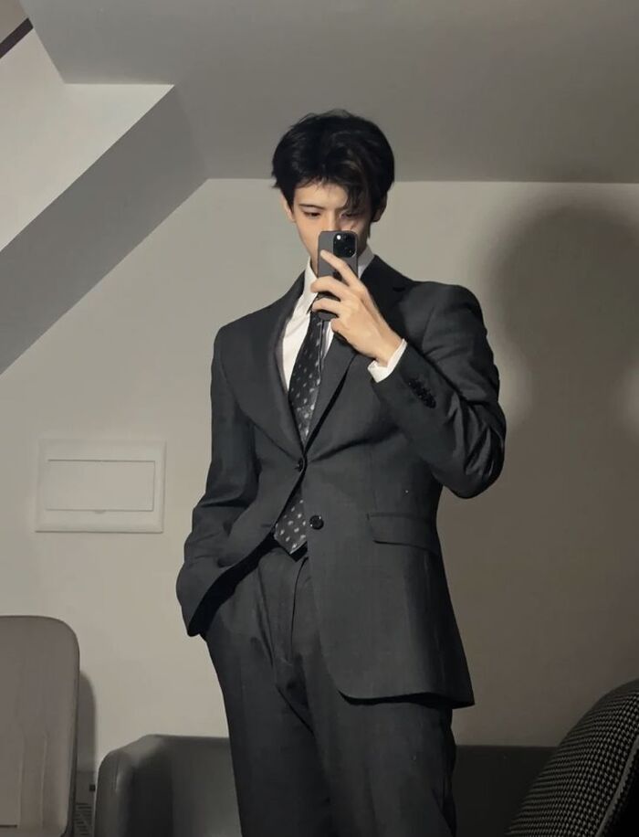 ảnh trai đẹp mặc vest