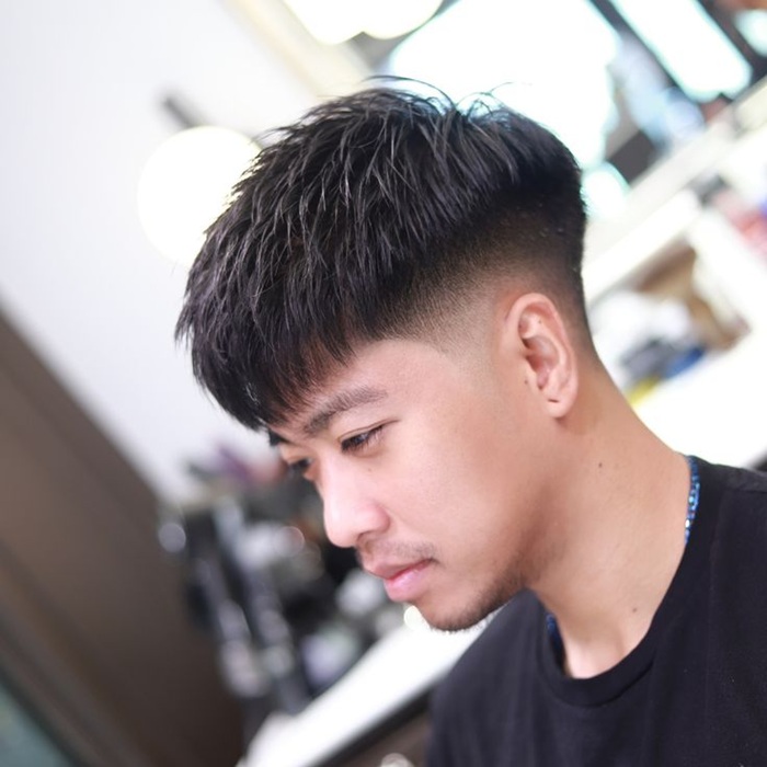 hình tóc crop cực đẹp