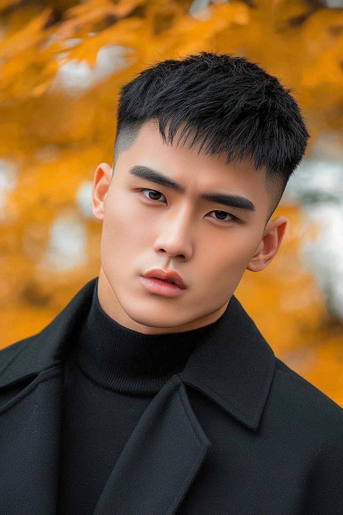 mẫu tóc crop đẹp nhất