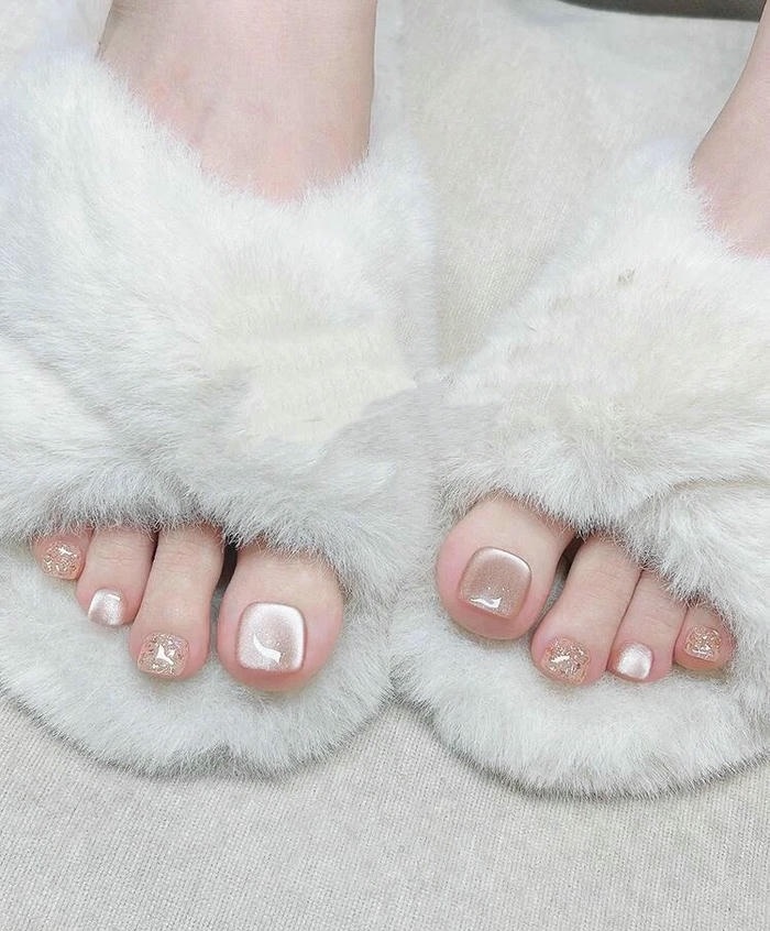 nail chân ombre siêu đẹp