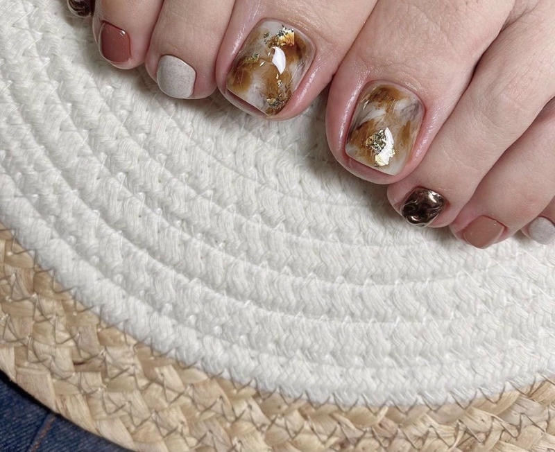 nail chân xà cừ cực chất