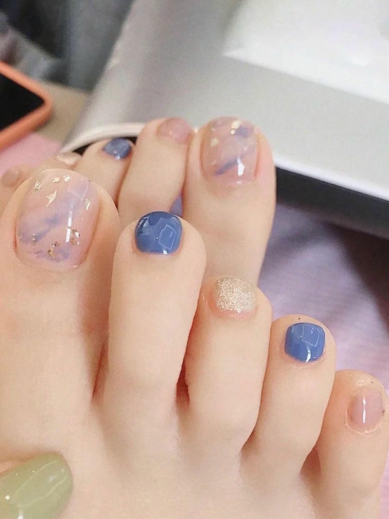 nail chân xà cừ cực xinh