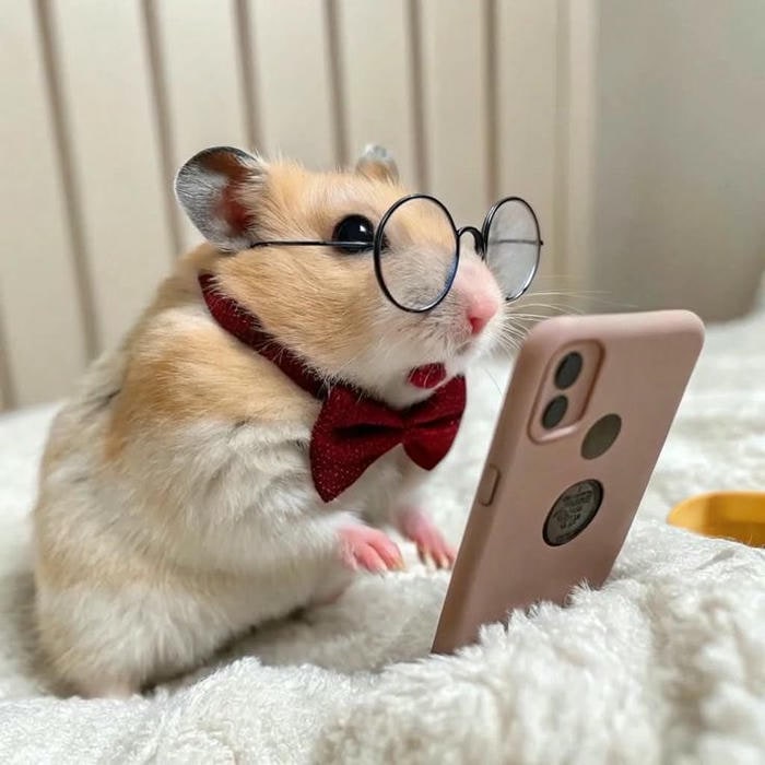 ảnh meme hamster cute