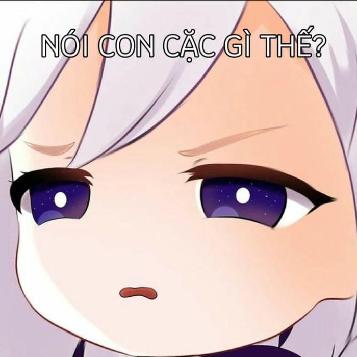 ảnh meme khinh bỉ anime cute
