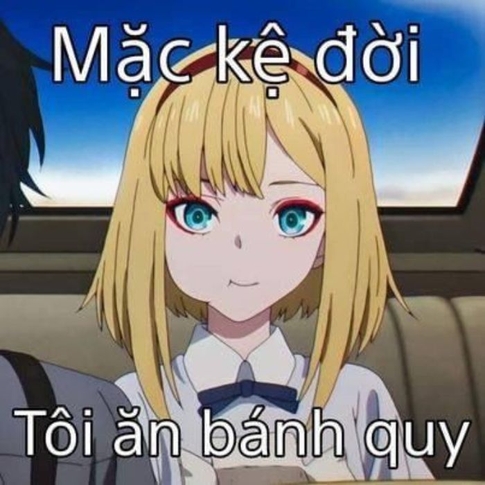 ảnh meme khinh bỉ anime