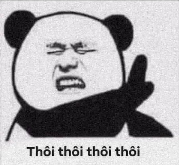 ảnh meme khinh bỉ gấu trúc
