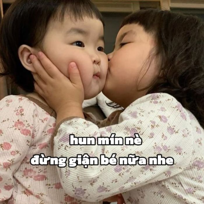 ảnh meme tình yêu cực đáng yêu